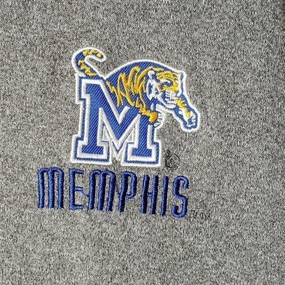 Chiliwear Memphis Tigers Golf Polo Gray Size Small - Picture 4 of 9